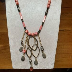 Chicos Long necklace boho